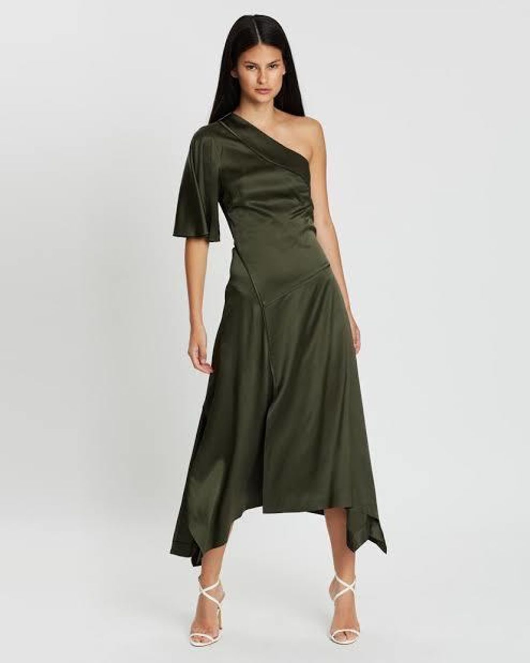 Sass & Bide The Motto Dress Green Size 6 for rent on The Volte - main image