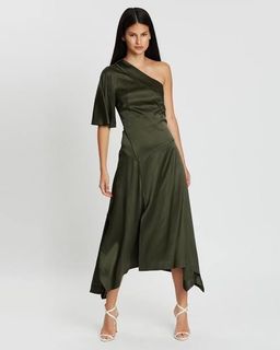 Sass & Bide The Motto Dress Green Size 6 for rent on The Volte - image 3