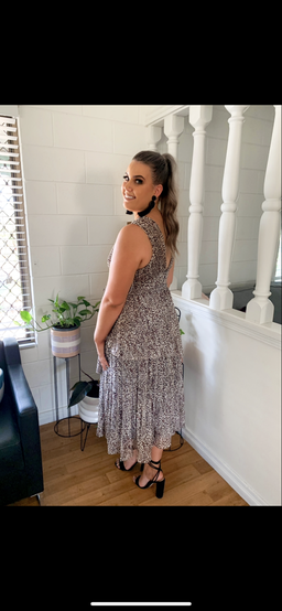 Talulah Sugar & Spice Midi Dress Print Size 12 for rent on The Volte - image 2