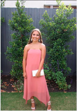 Life With Bird Painted Dreams Dress Pink Size 8 for rent on The Volte - image 1