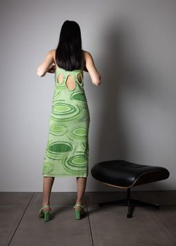 House of Sunny Hockney Dress Green Size 10 for rent on The Volte - image 3