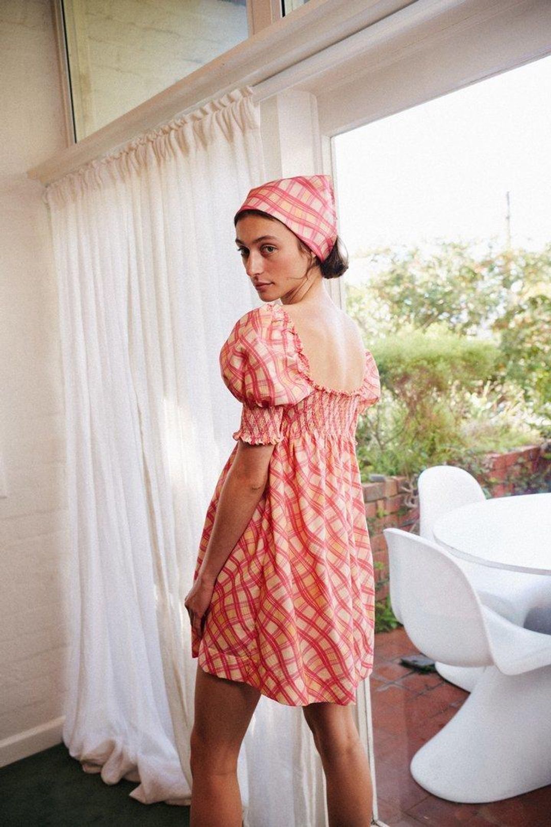 Sister Studios Jane Micro Mini Dress Print Size 10  for rent on The Volte - main image