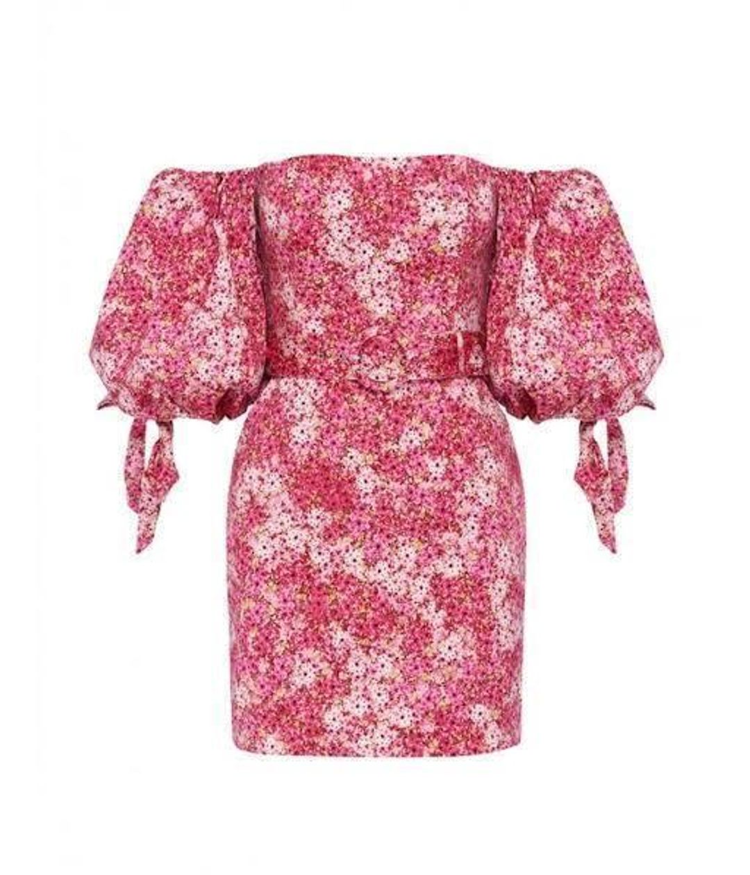 Sheike Ditsy Mini Dress Pink Floral Size 10 for rent on The Volte - main image