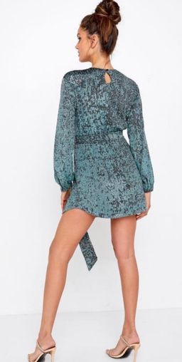 Mossman Night Fever Tie Dress Size 12 for rent on The Volte - image 4