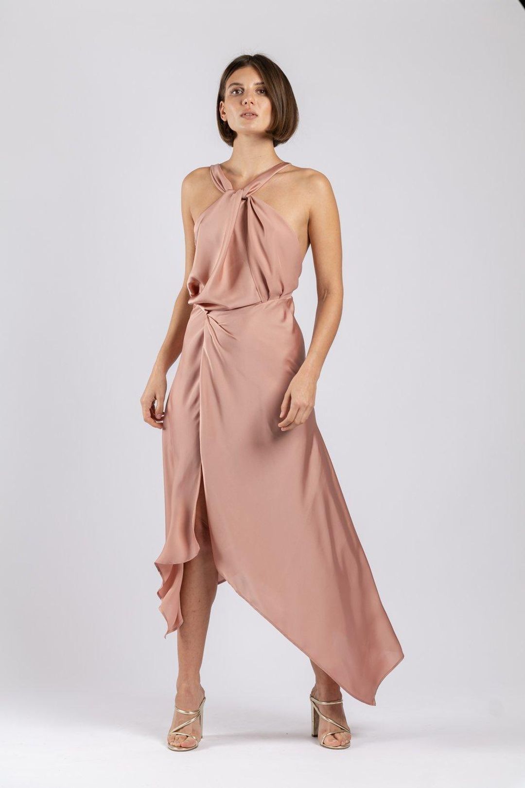 One Fell Swoop Audrey Dress Pink Size 8 for rent on The Volte - main image