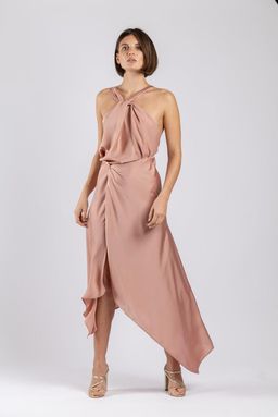 One Fell Swoop Audrey Dress Pink Size 8 for rent on The Volte - image 1