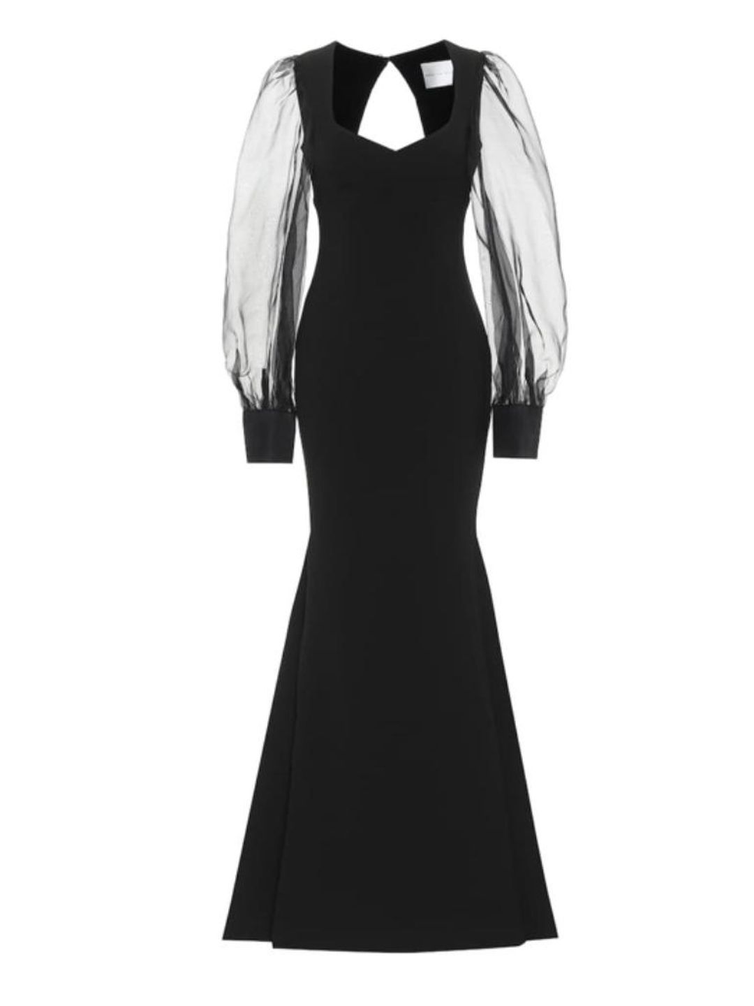 Rebecca Valance Barbie Cutout Gown Black Size 10 for rent on The Volte - main image
