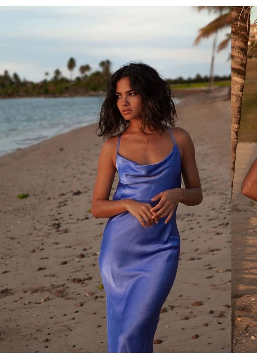 Rat & Boa Azure Midi Dress Blue Size 6 for rent on The Volte - main image