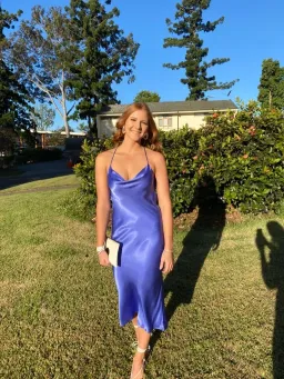 Rat & Boa Azure Midi Dress Blue Size 6 for rent on The Volte - image 1