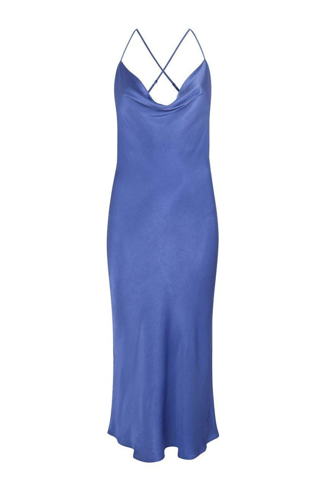 Rat & Boa Azure Midi Dress Blue Size 6 for rent on The Volte - main image
