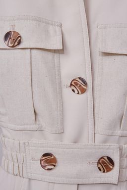 C/MEO Collective Consistent Jumpsuit White Size XS for rent on The Volte - image 5