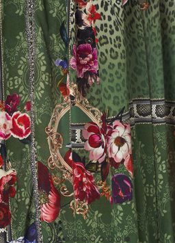 Camilla Tales of Time Long Dress with Smocked Waist Size L / AU 14 for rent on The Volte - image 6