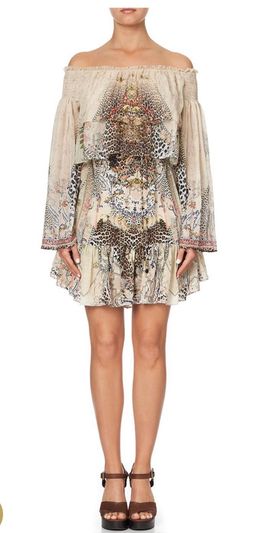 Camilla Forever Forever Tiered Ruffle Dress Print Size 14  for rent on The Volte - image 5