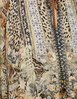 Camilla Moto Maiko Long Sheer Overlay Dress Print One Size for rent on The Volte - image 7