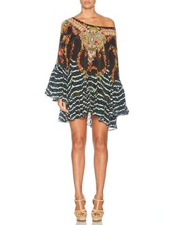 Camilla 'Lift the Veil' A Line frill Dress Size 2 (12) for rent on The Volte - image 2