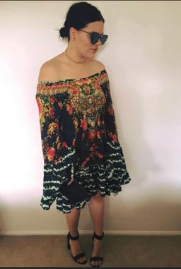 Camilla 'Lift the Veil' A Line frill Dress Size 2 (12) for rent on The Volte - image 4