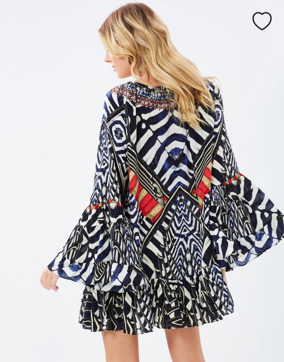 Camilla 'Louwalan Tales' A Line Frill Dress Size S for rent on The Volte - main image