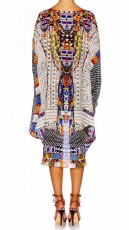 Camilla Echoes of Engai Scoop Back Hem Dress One Size for rent on The Volte - image 2