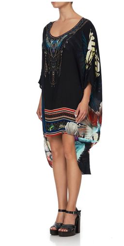 Camilla Night Flight Scoop Back Hem Dress Print Size 16 for rent on The Volte - image 5