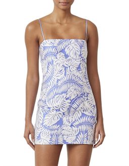 Bec & Bridge Banana Leaf Mini Dress Print Size 8 for rent on The Volte - image 3