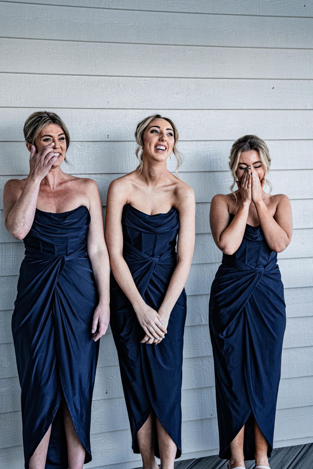 Shieke Ink Jersey Midi Dress Blue Size 6 for rent on The Volte - main image