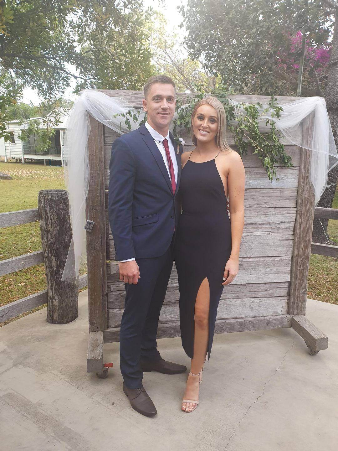 Bec & Bridge C'Est Magnifique Dress Blue Size 6 for rent on The Volte - main image