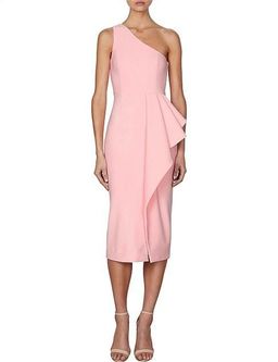 Shona Joy  Ava O/S Peplum Midi Dress Size 8 for rent on The Volte - image 1