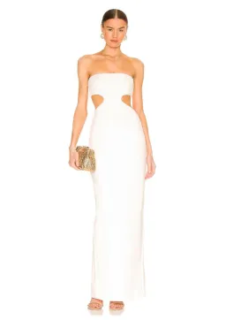 Natalie Rolt Carmen Gown White Size 0 / AU 6 for rent on The Volte - image 1