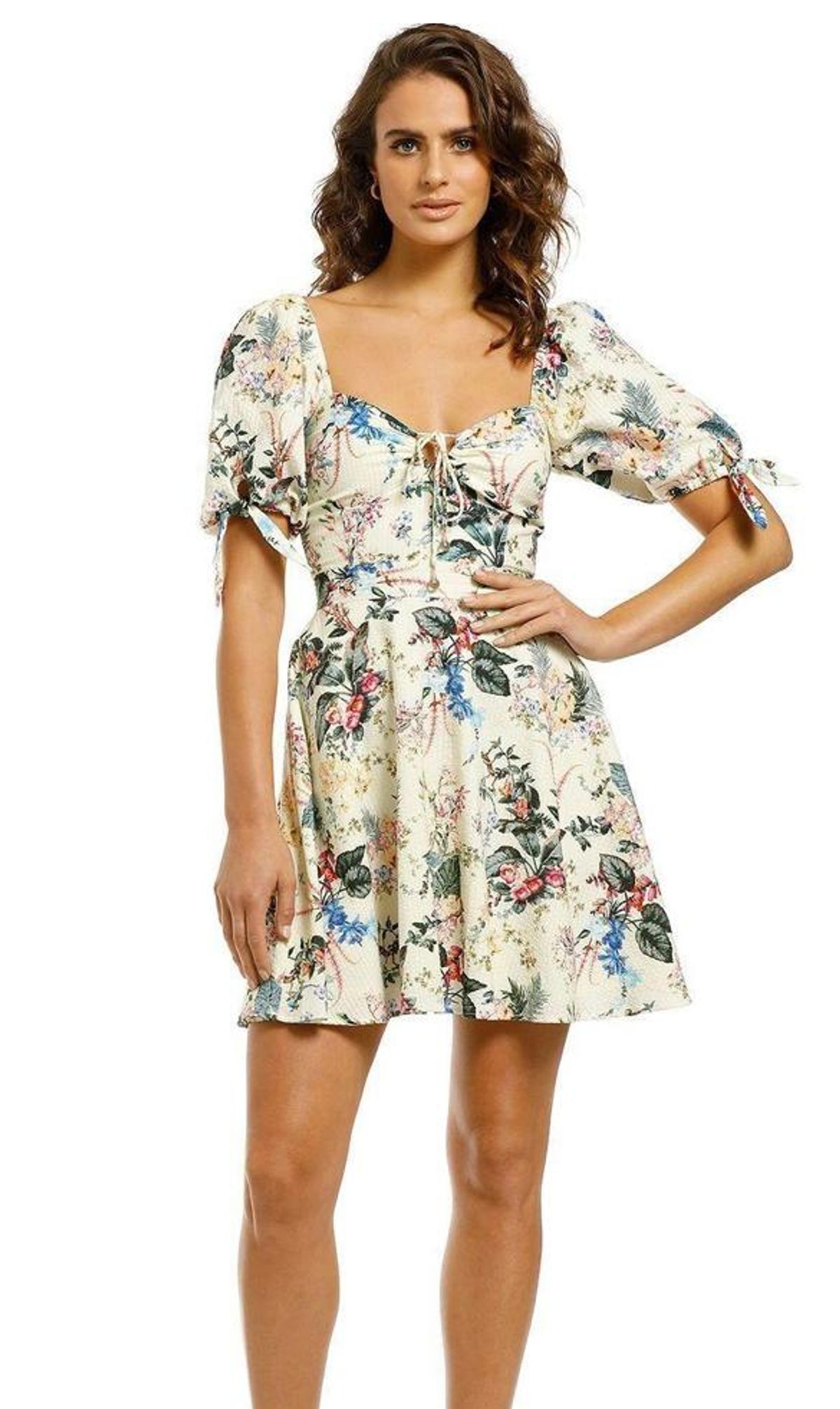 Tigerlilly Kalani Mini Dress Print Size 14 for rent on The Volte - main image