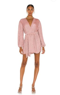 Retrofete Gabrielle Robe Dress Pink Size 6 for rent on The Volte - image 1