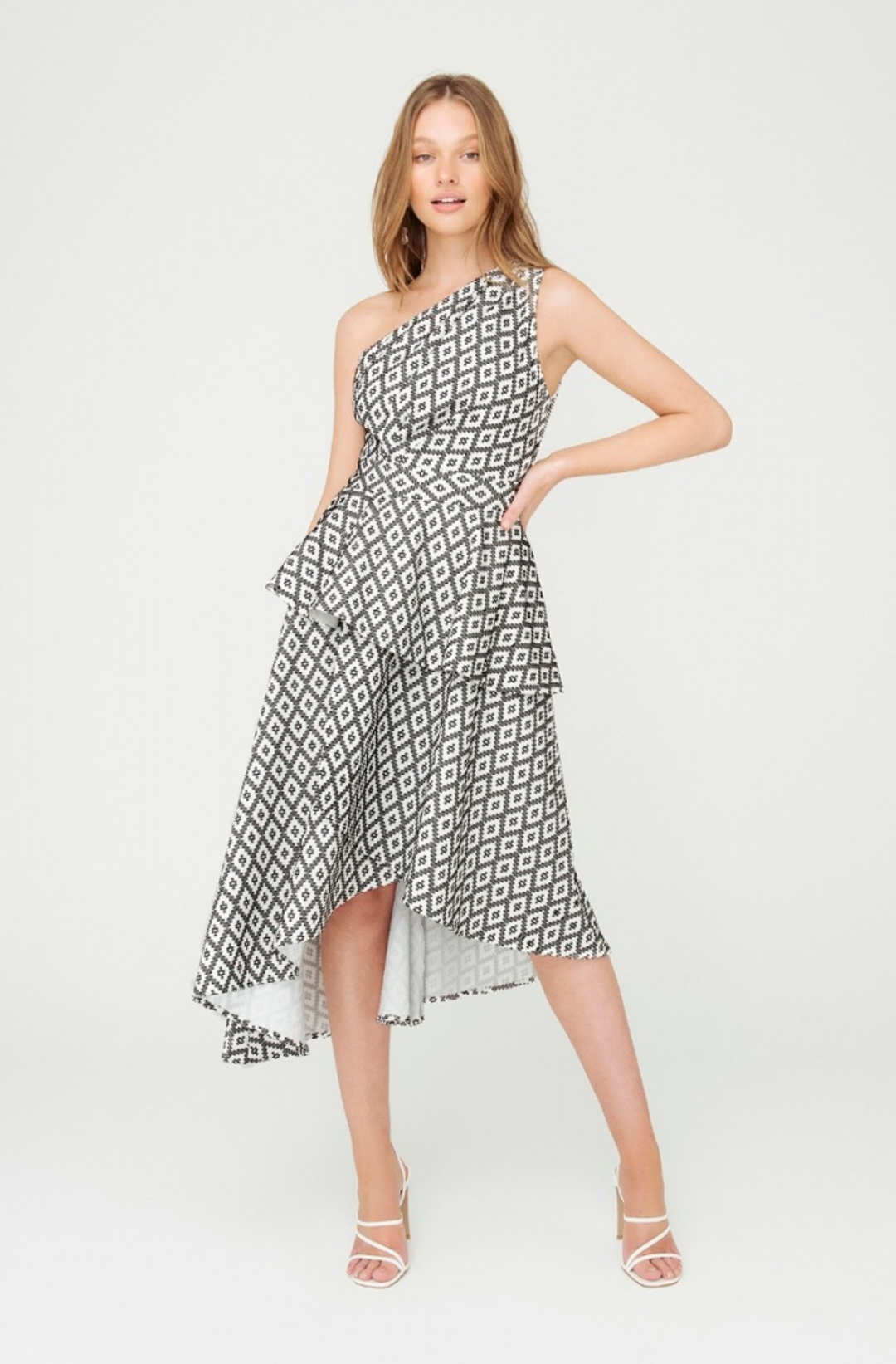 Sheike Mosaic Dress Print Size 6 for rent on The Volte - main image