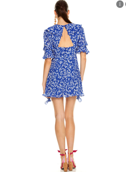 Talulah Mediterranean Minx Mini Dress Print Size 8 for rent on The Volte - image 3