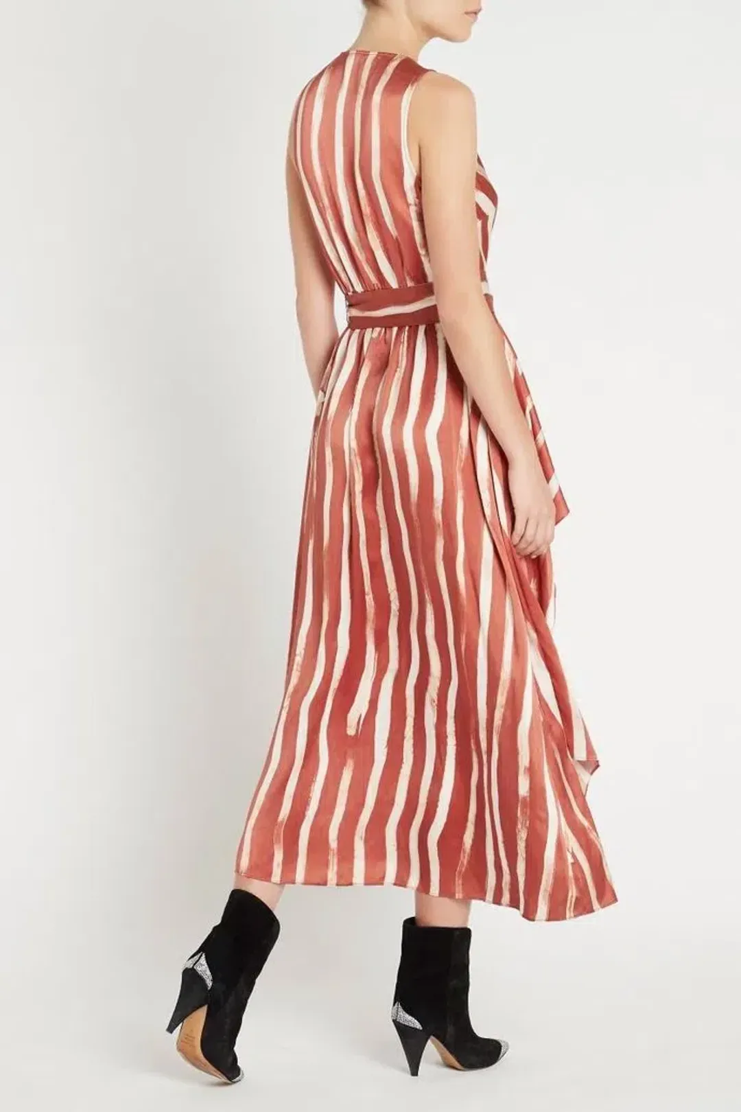 Sass and Bide Earn Your Stripes Dress Print Size 6 for rent on The Volte - main image