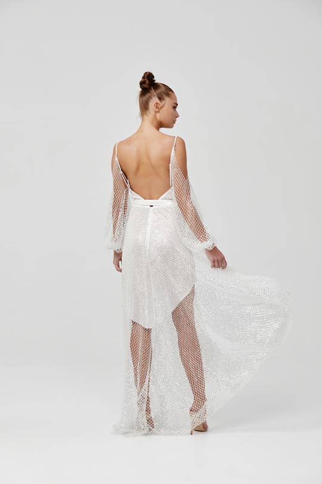 Lexi Consuela Dress White  Size 10 for rent on The Volte - main image