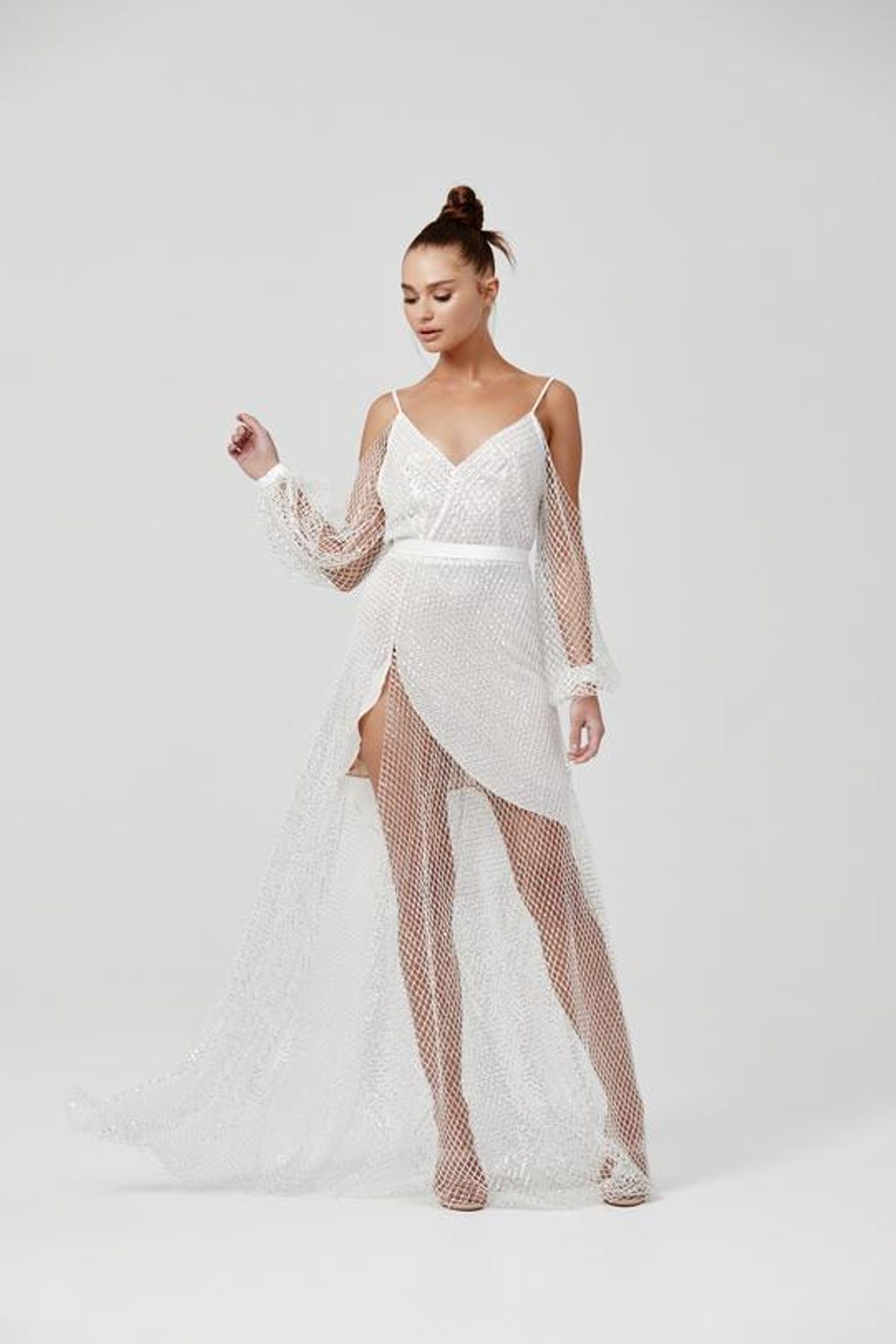 Lexi Consuela Dress White  Size 10 for rent on The Volte - main image