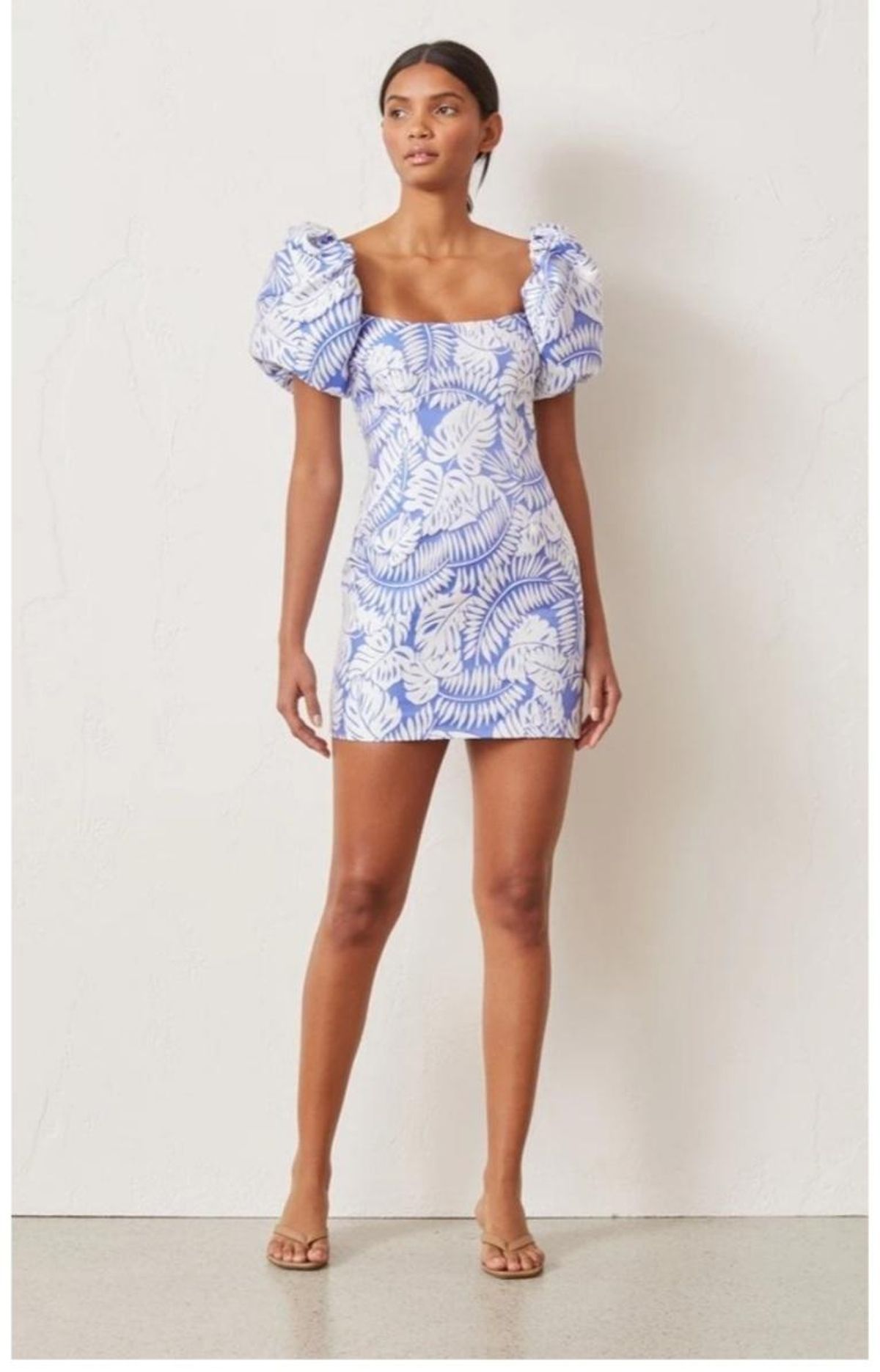 Bec & Bridge Banana Leaf Dress Print Size 8 for rent on The Volte - main image