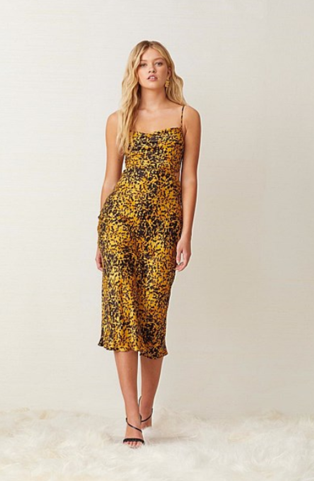 Bec & Bridge Turtle Rock Midi Dress Print Size 6 for rent on The Volte - main image