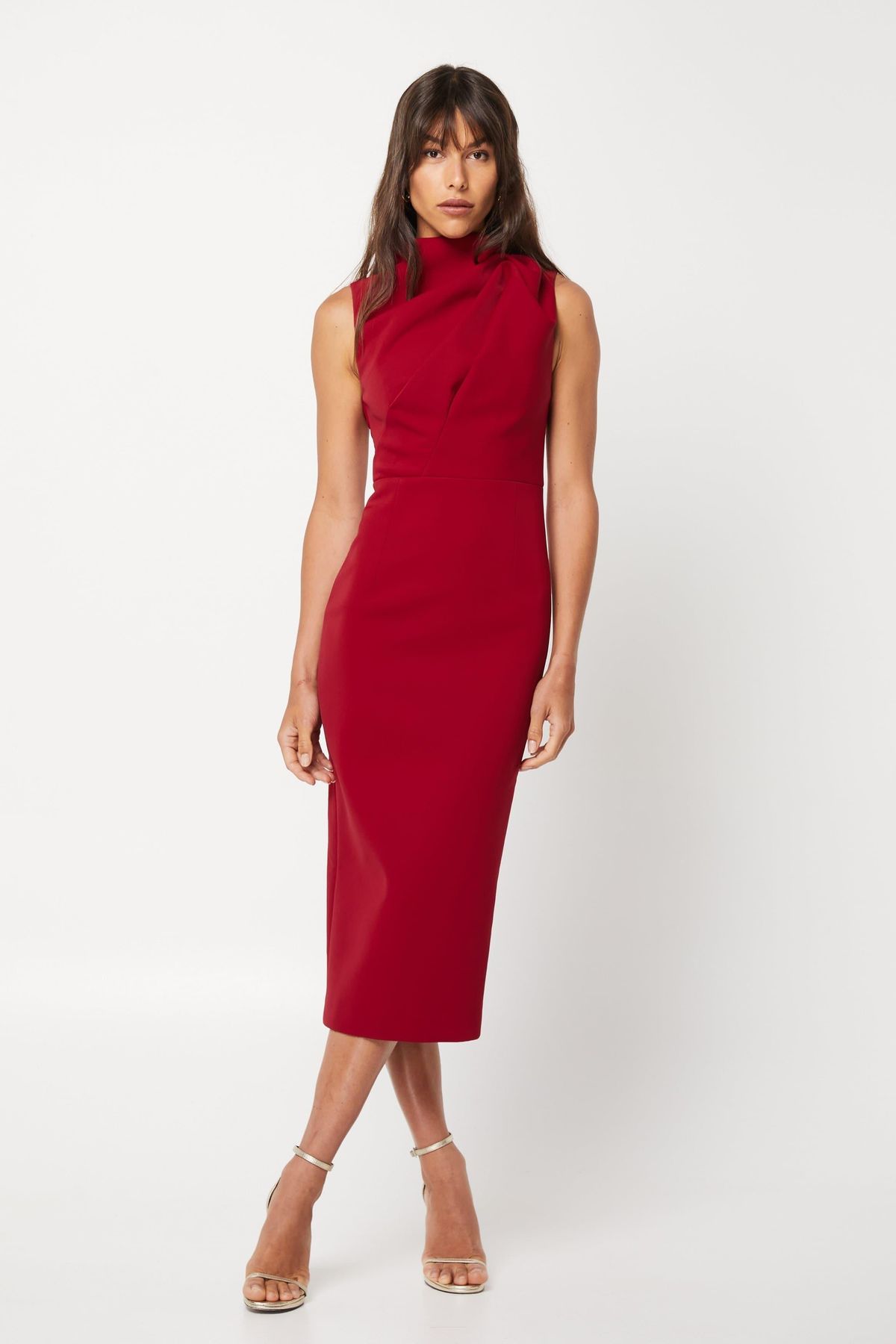 Mossman The Edge of Glory Dress Red Size 12 for rent on The Volte - main image