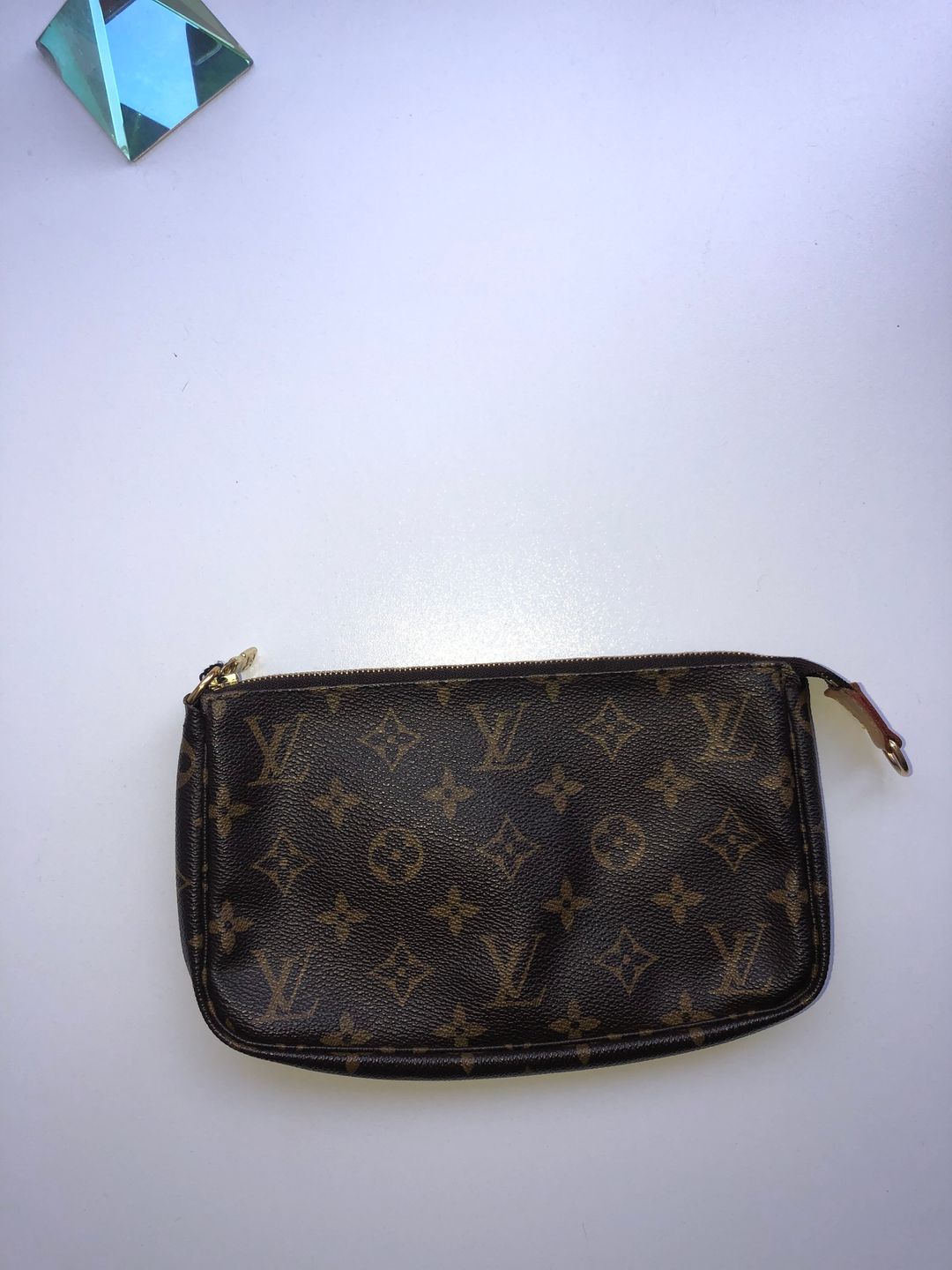 Louis Vuitton Clutch Brown for rent on The Volte - main image