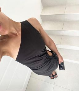 Natalie Rolt Frida Dress Black Size 6  for rent on The Volte - image 2