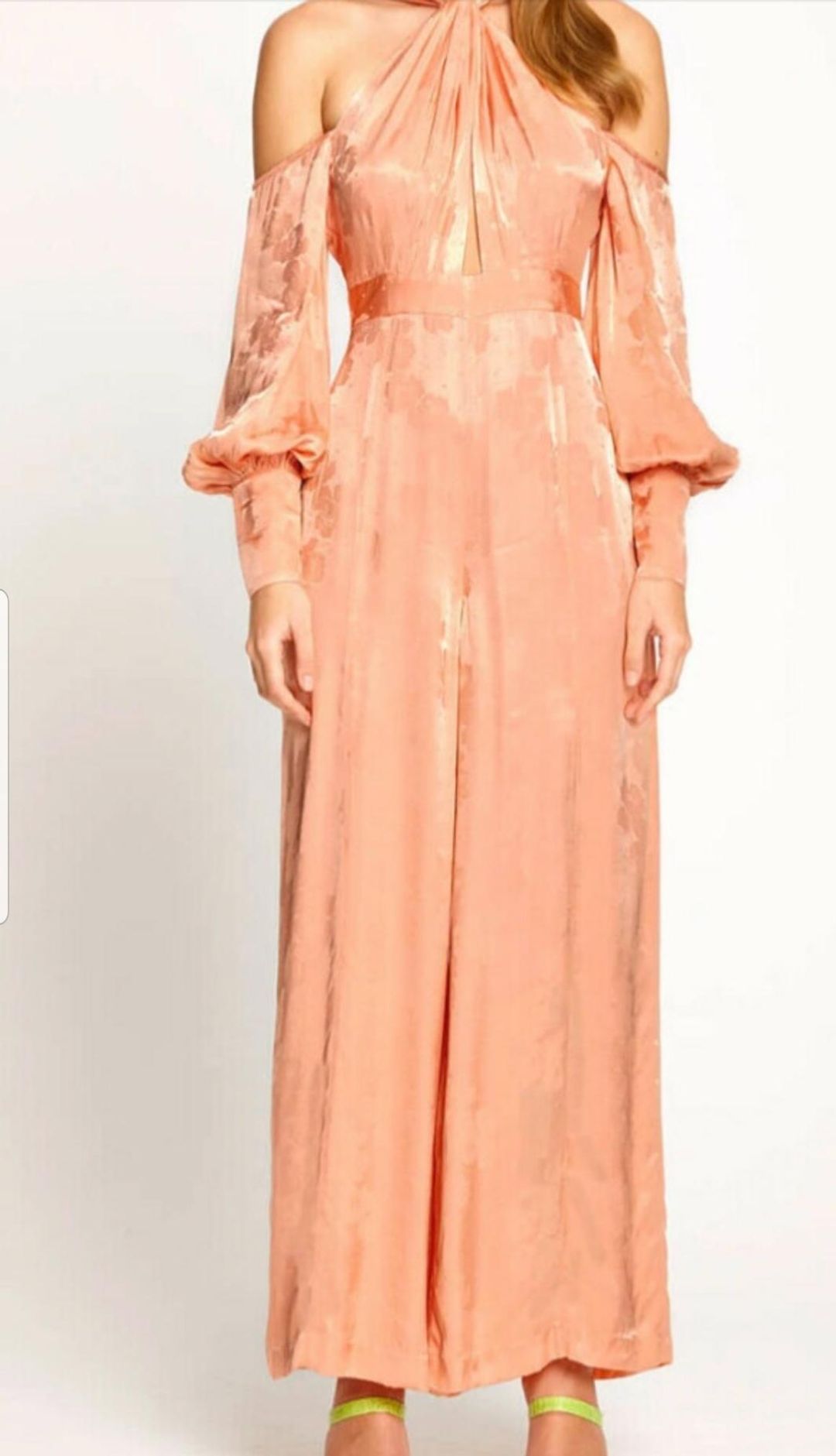 Alice McCall Memory Lane Jumpsuit Orang Size 10 for rent on The Volte - main image