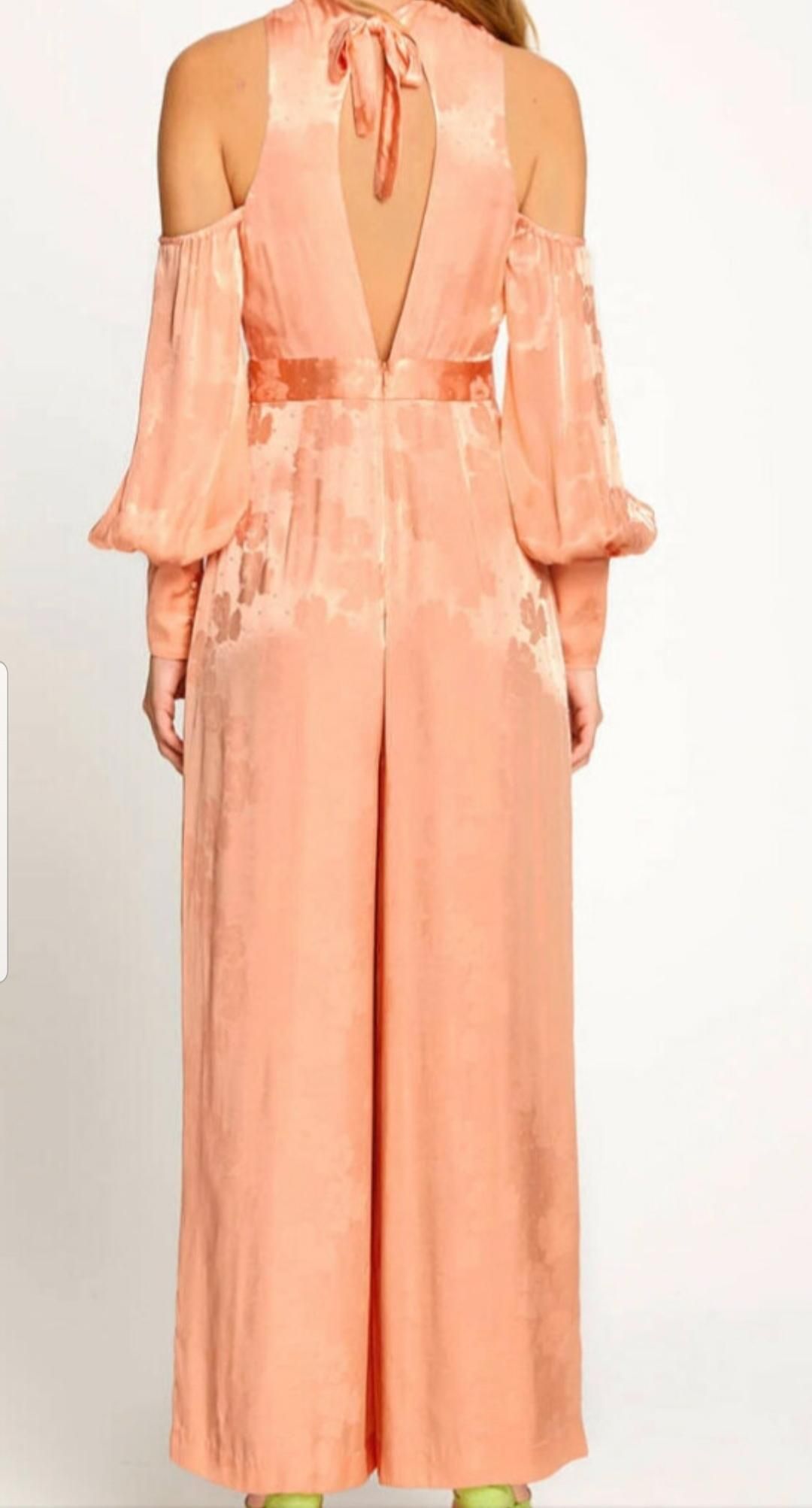 Alice McCall Memory Lane Jumpsuit Orang Size 10 for rent on The Volte - main image