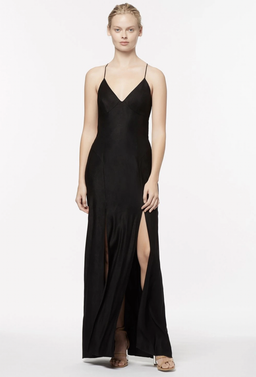 Manning Cartell Facetime Slip Dress Black  Size 8 for rent on The Volte - image 1