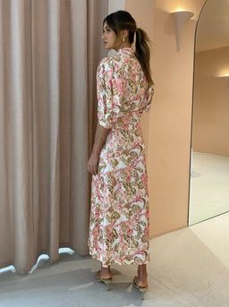 Significant Other Deanna Dress Maxi Dress Print Size 10 for rent on The Volte - image 4