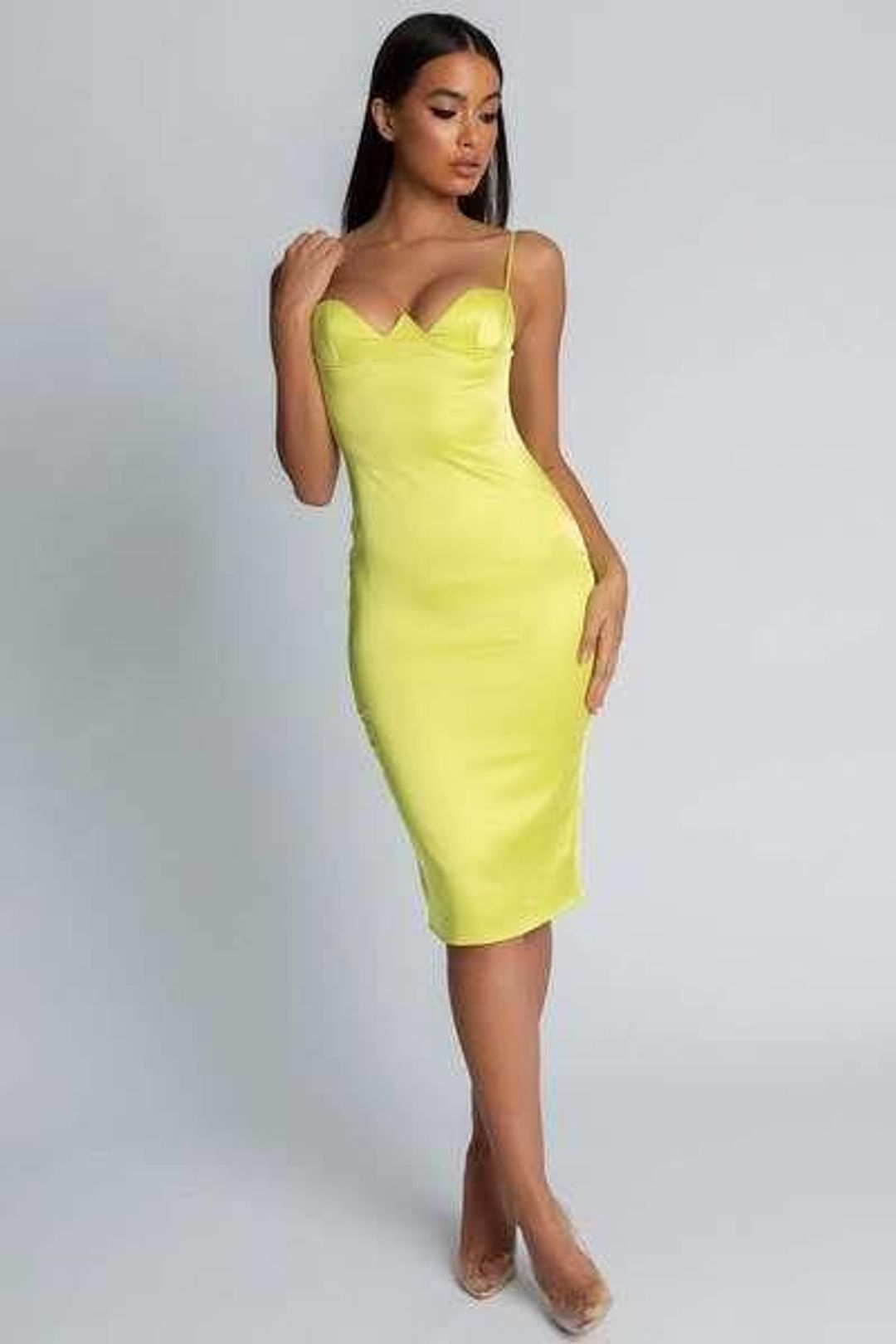 Meshki Lolli Midi Dress for rent on The Volte - main image