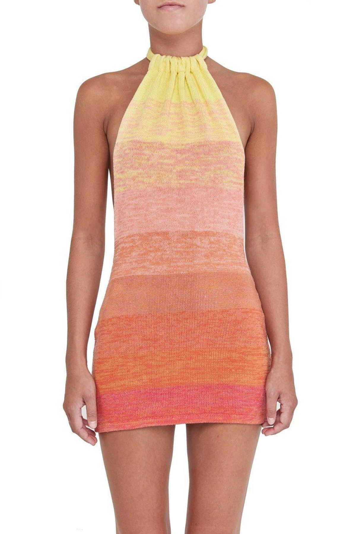 Bamba Sunset Dress Print Size 6 for rent on The Volte - main image