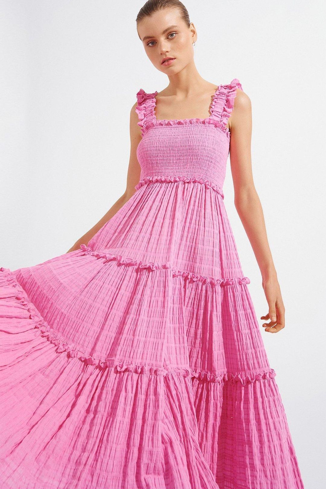 Steele Everley Dress Pink Size 10 for rent on The Volte - main image