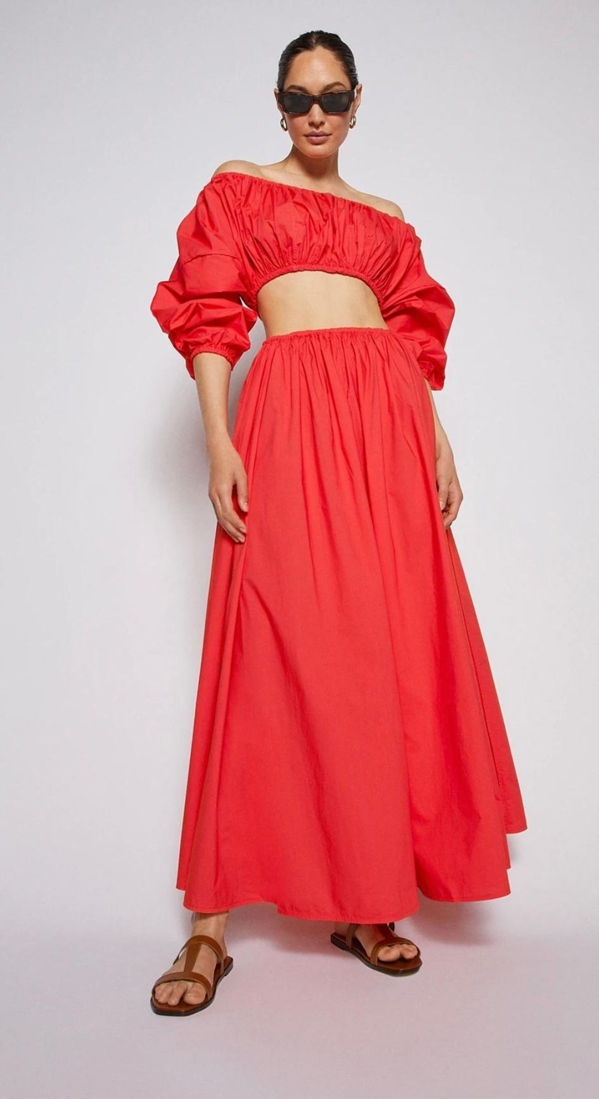 Scanlan and Theodore Parachute Cotton Gather Dress Size 8  for rent on The Volte - main image