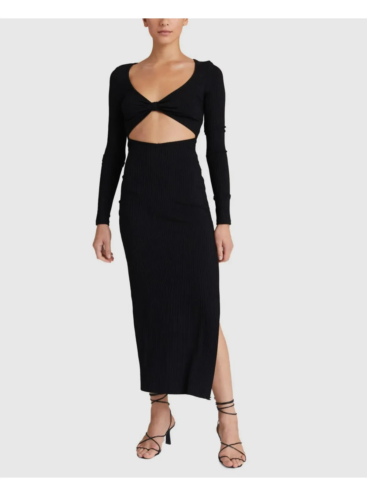 Bec & Bridge Della Vita Midi Dress Black Size AU 6 for rent on The Volte - main image