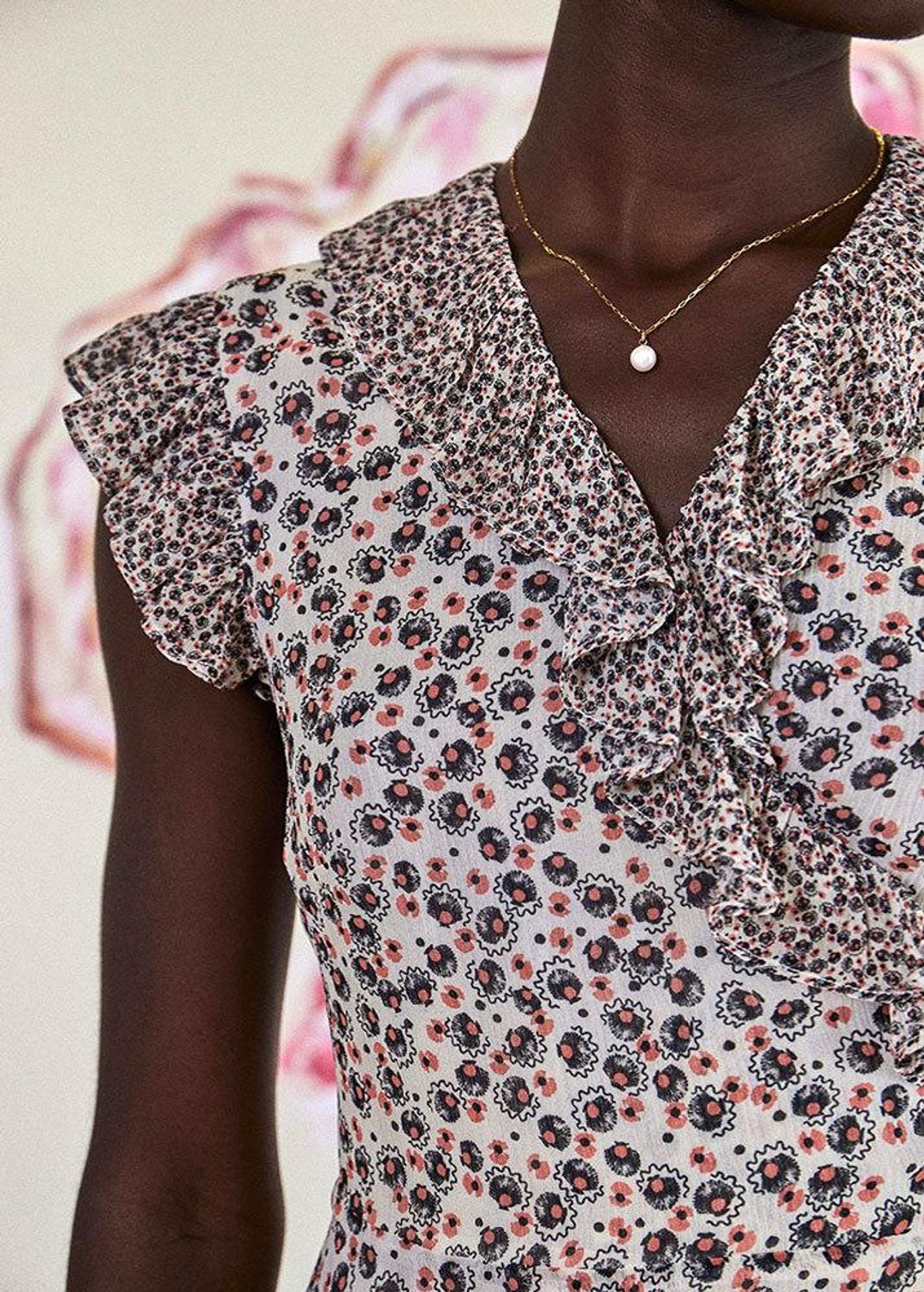 Rixo Minnie Dress Print Size 10 for rent on The Volte - main image